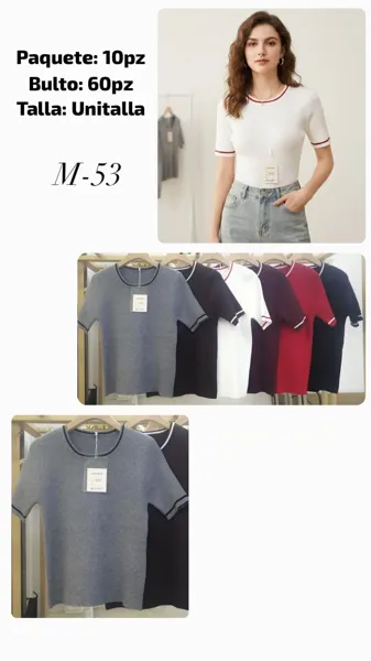 Blusa de punto