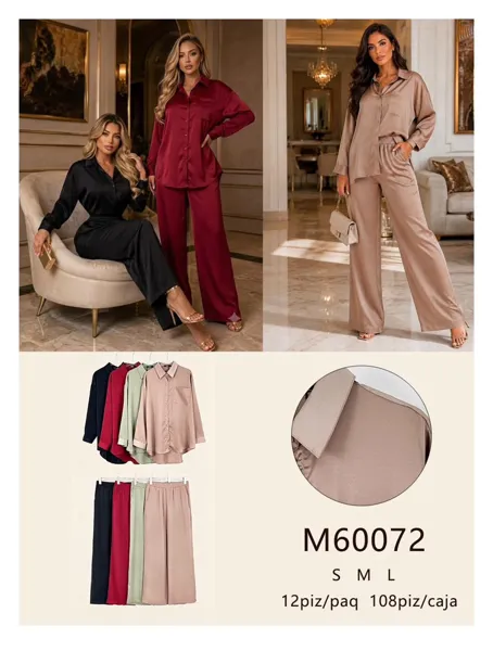 Conjunto de camisa y pantalón