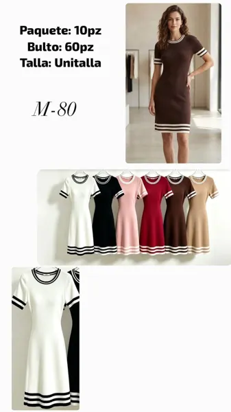 Vestido tejido