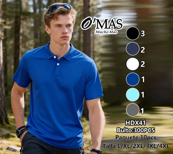 Playera tipo polo