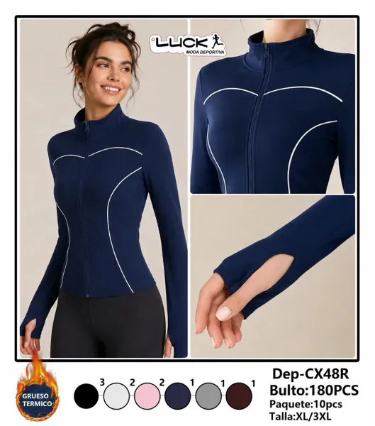 Chaqueta deportiva térmica