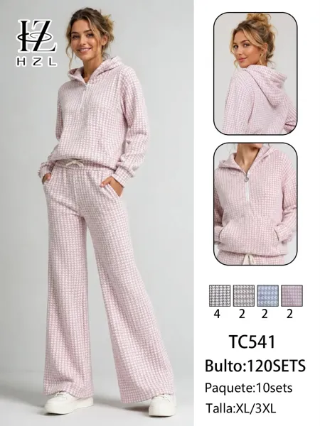 Conjunto de sudadera con capucha y pantalón