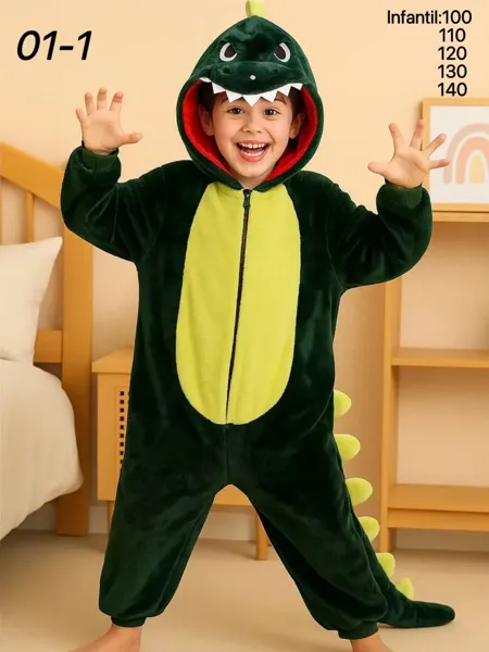 Pijama de dinosaurio