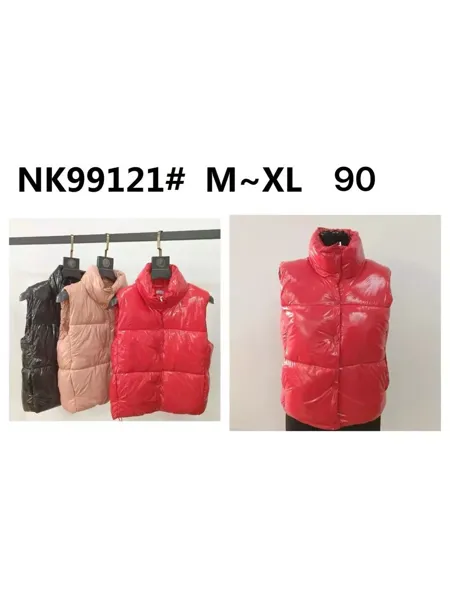 Chaleco Acolchado Brillante-NK99121
