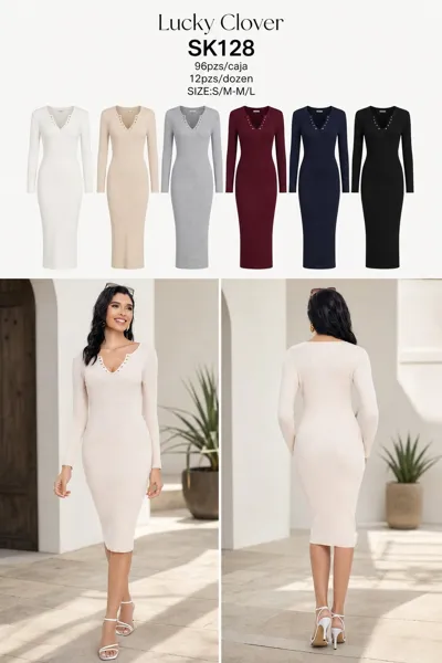 Vestido tejido