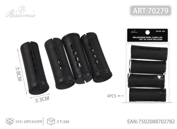 Bigudíes para permanente 3.0 cm (4 piezas)