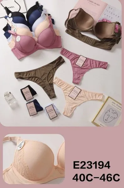 Conjunto de sostén y tanga para mujer