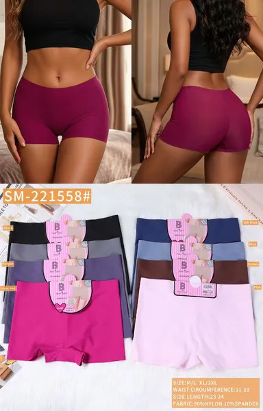 Calzón tipo bóxer para mujer