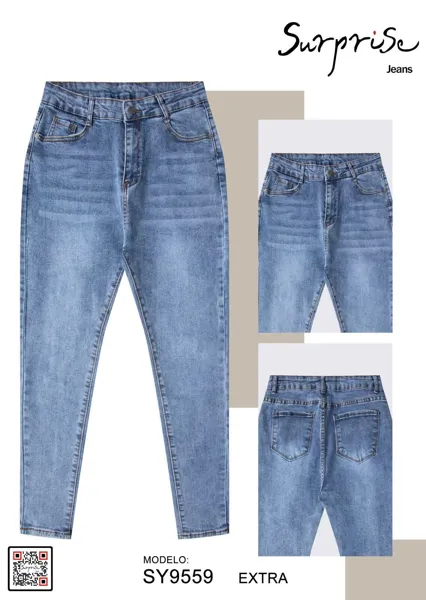 Jeans skinny extra