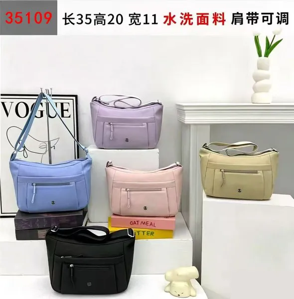 Bolso cruzado de nailon para dama