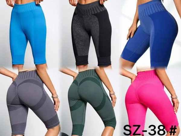 Leggings capri sin costuras talla única