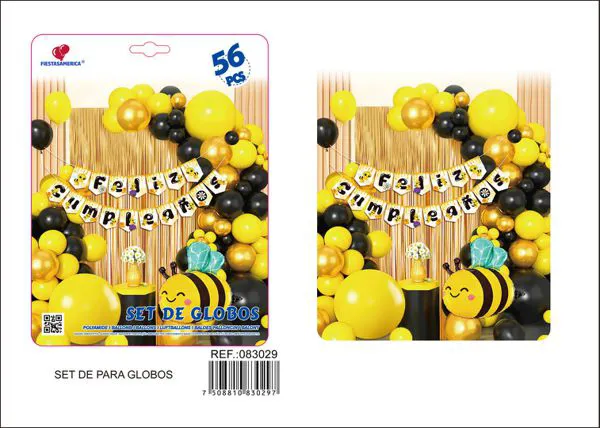 Kit de decoración temática abejita