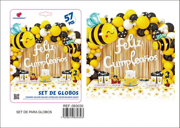 Kit de decoración temática abejita