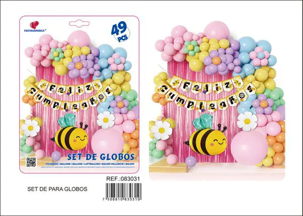 Kit de decoración temática abejita