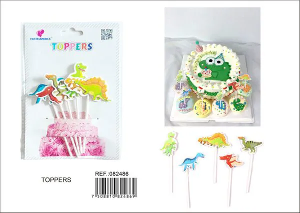 Globos metálicos de dinosaurios