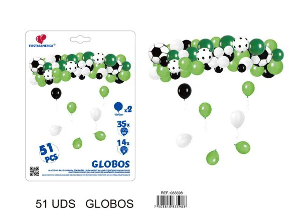 Kit de decoración temática fútbol