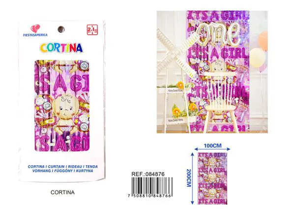 Cortina metálica de niño