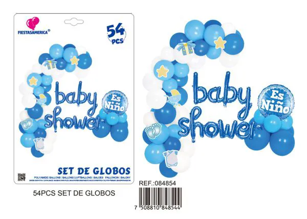 Kit de decoración baby shower niño