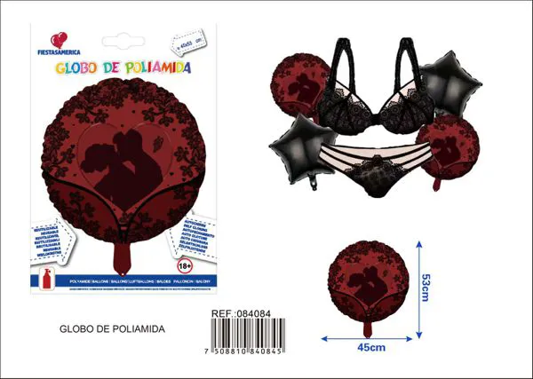 Globo metálico redondo despedida de soltera