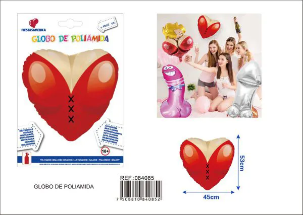 Globo metálico despedida de soltera