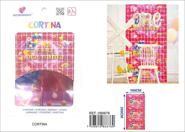 Cortina metálica para Día de las Madres