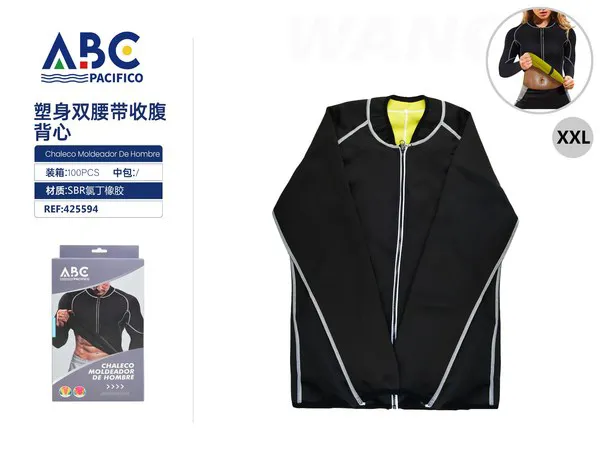 Playera deportiva moldeadora de manga larga