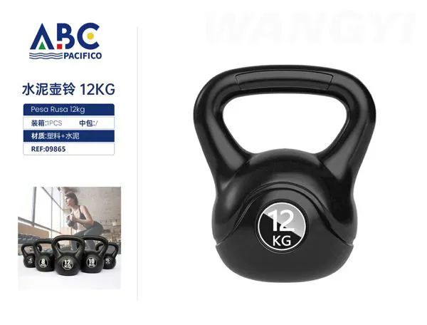 Kettlebell de cemento