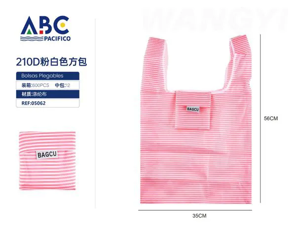 Bolsa cuadrada 210D