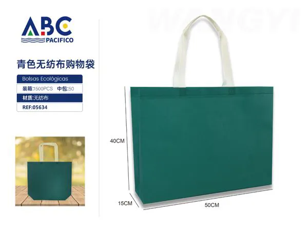 Bolsa de tela no tejida