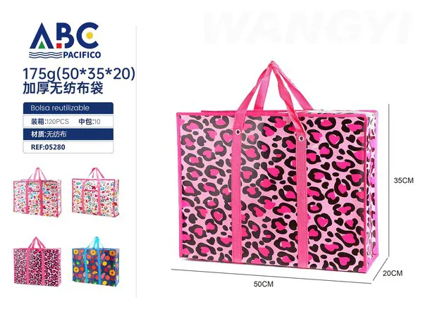 Bolsa reforzada de tela no tejida