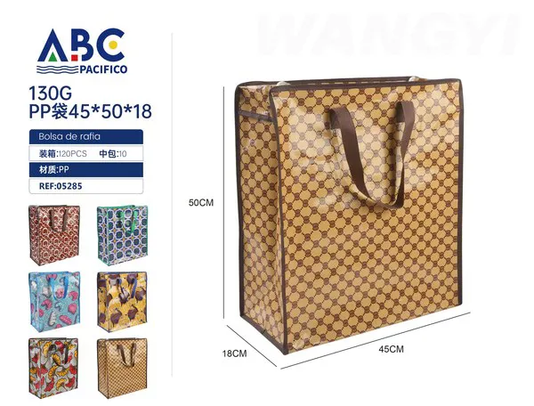 Bolsa de tela no tejida