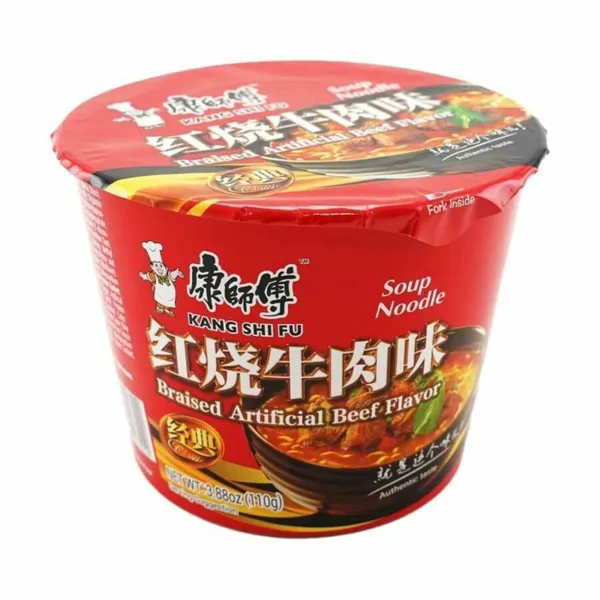 Sopa instantánea Kang Shifu sabor a res estofada (vaso)