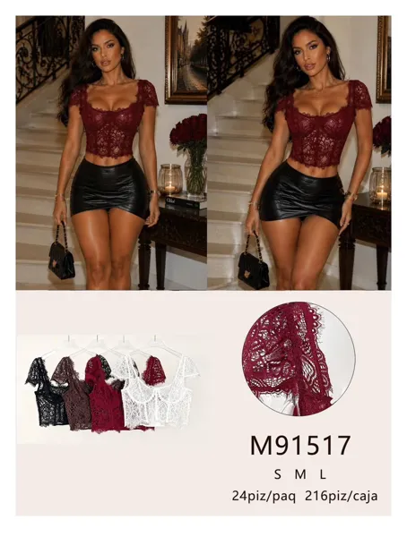 Corset de encaje