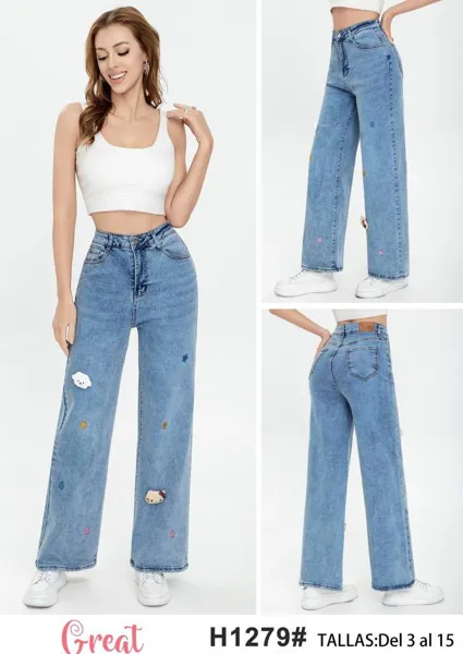 Jeans con parches