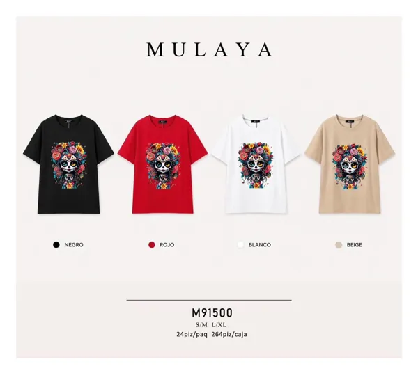 Playera Catrina