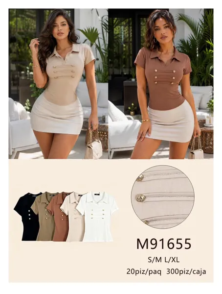 Blusa con botones