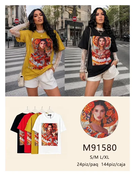 Playera con estampado