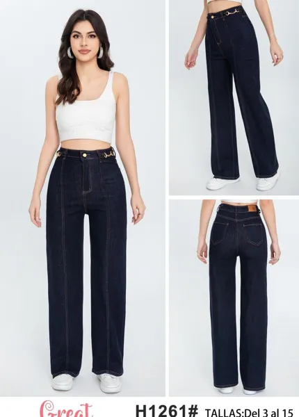 Pantalón de mezclilla