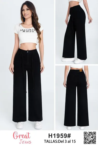 Pantalón de mezclilla