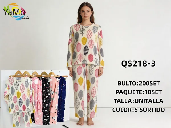 Pijama de peluche