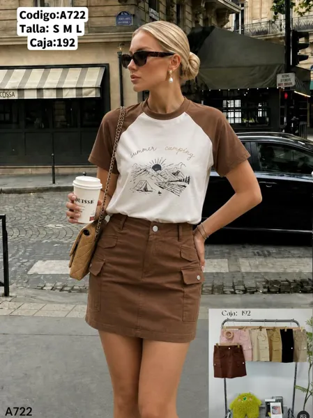 Falda cargo