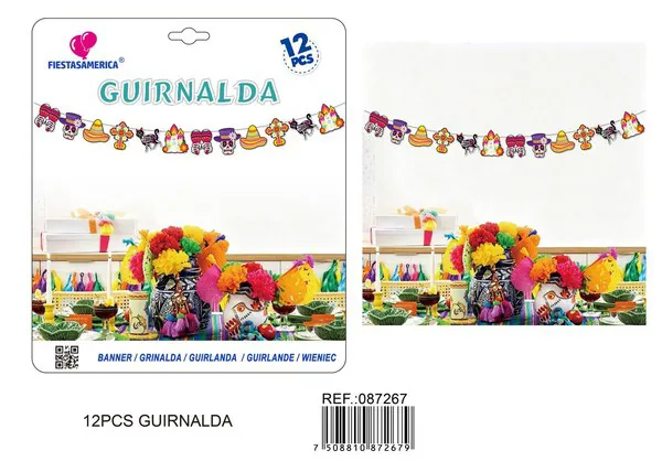 Guirnalda de Día de Muertos