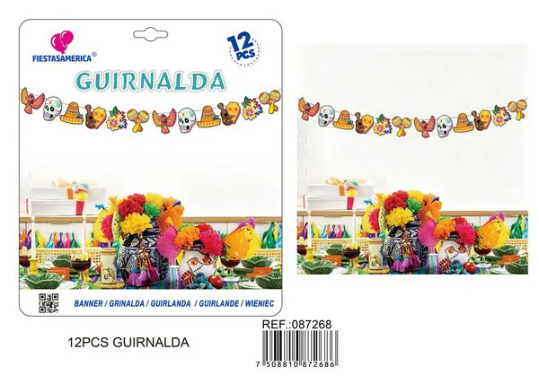 Guirnalda de Día de Muertos
