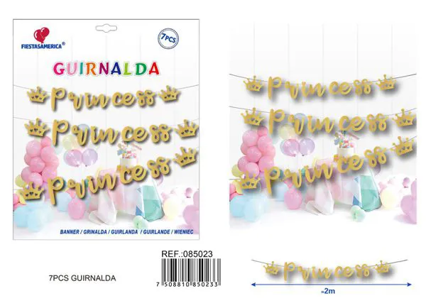 Guirnalda de princesa