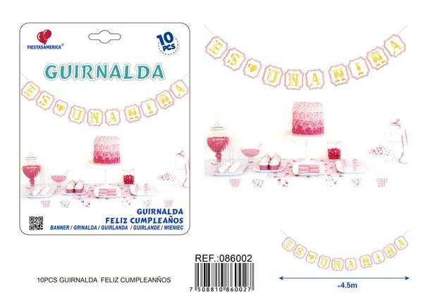 Guirnalda de Es Una Niña