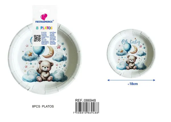 Platos de papel