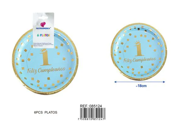 Platos de papel