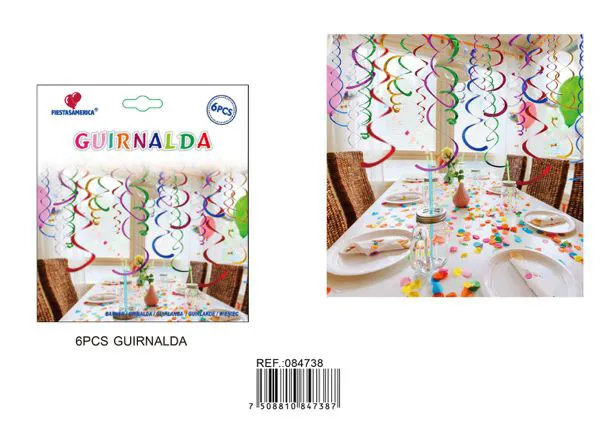 Colgantes en espiral