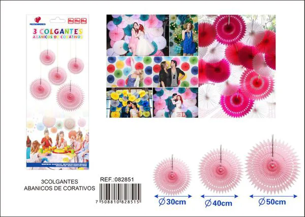 Flor de papel calada rosa