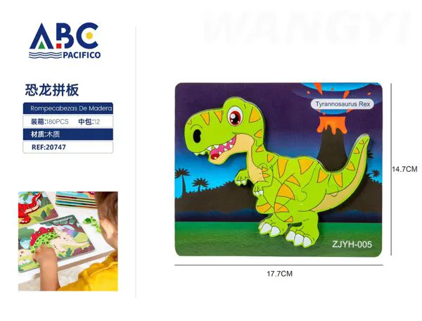 Rompecabezas de dinosaurio